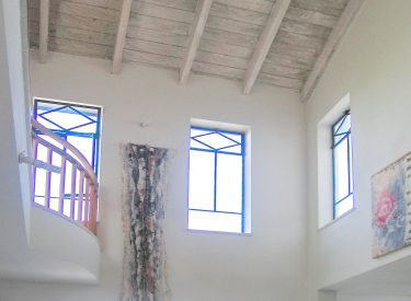 •	windows within the double-height hall