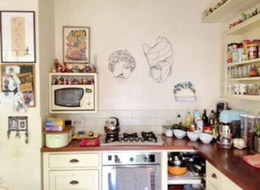 a happy kitchen