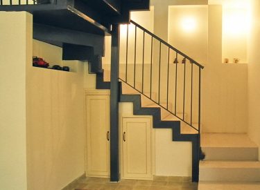 the staircase
