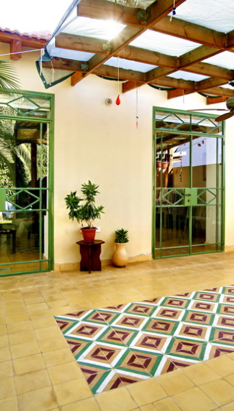 The grandparents' house in Israel