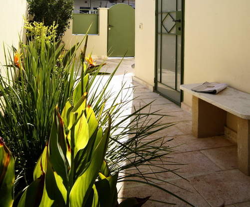 The grandparents' house in Israel