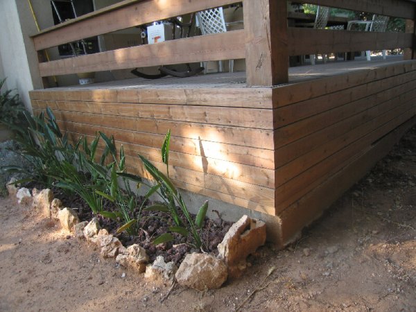 Garden design in Israel - a house in a Moshav gets a beautiful connection to its surroundings