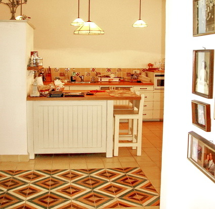 The grandparents' house in Israel